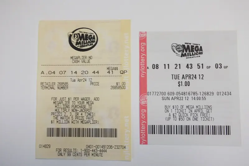 Mega Millions lottery tickets